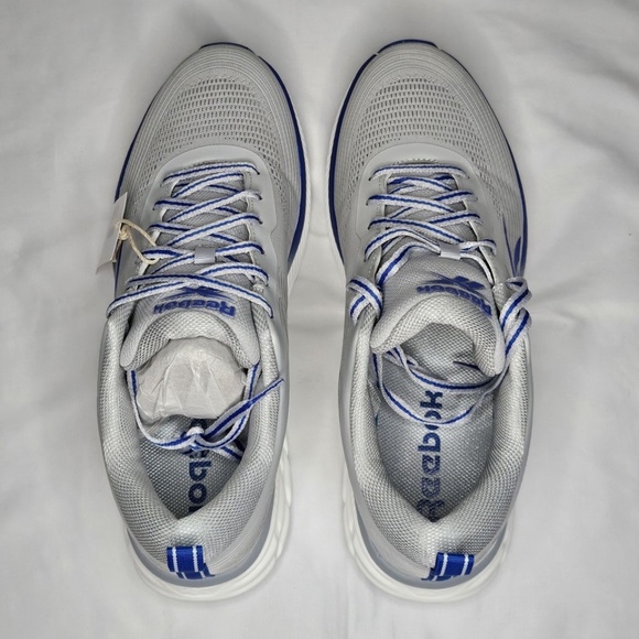 New Men Reebok 100233883 Road Strider Running Shoe Sneaker Grey Blue White 11.5 - Picture 8 of 13